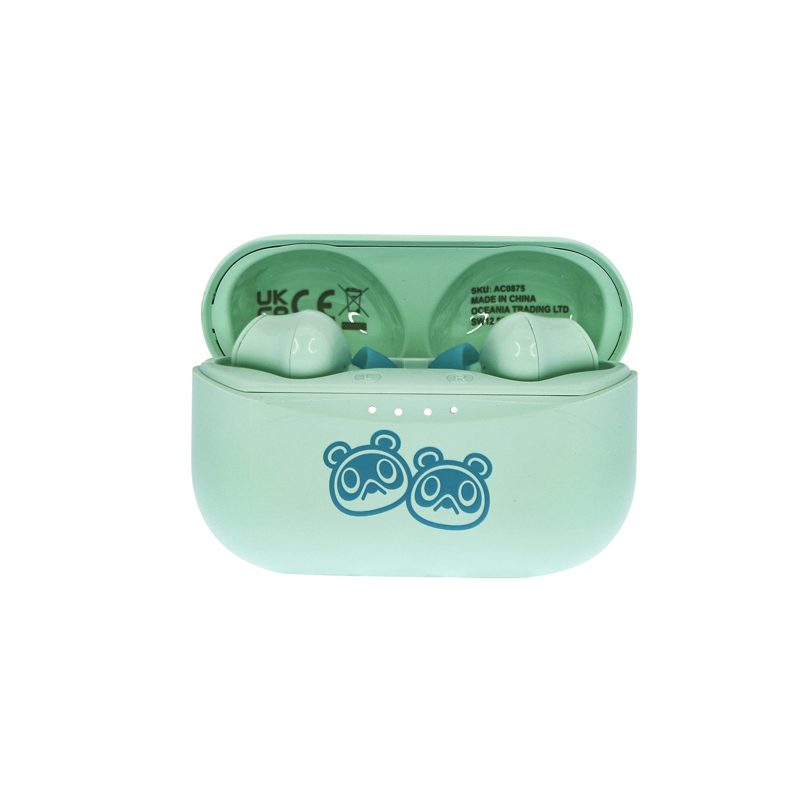 Otl - Auriculares InaláMbricos Bluetooth V5.0 Para NiñOs Animal Crossing Con Caja De Carga. Otl - Auriculares InaláMbricos Bluetooth V5.0 Para NiñOs Animal Crossing Con Caja De Carga.